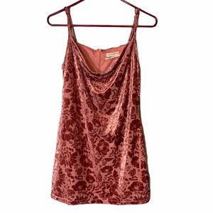 Urban Outfitters Mallory Cowl Neck Slip Dress | S